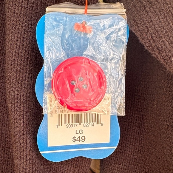 Haribo Limited Edition V-Neck Long Sleeve Cardigan NWT - Picture 5 of 9